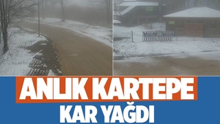 Kartepe beyaza büründü
