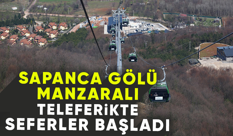 Kartepe'de teleferik seferleri başladı