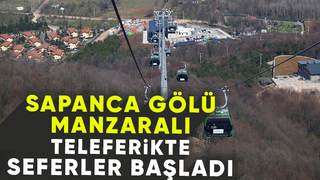 Kartepe'de teleferik seferleri başladı
