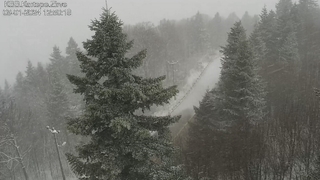 Kartepe'de yılın ilk kar yağışı başladı