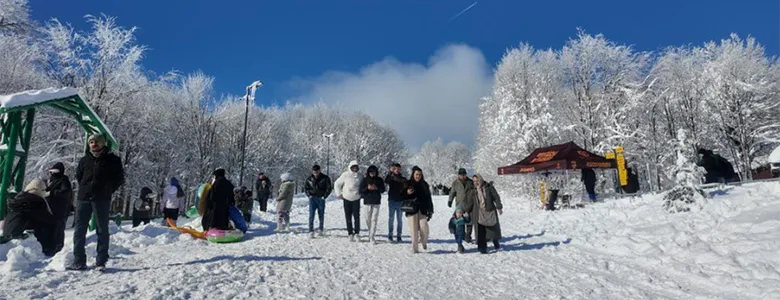 Kartepe'ye akın ettiler