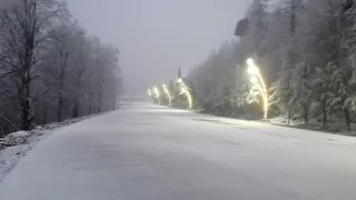 Kartepe’ye mevsimin ilk karı düştü