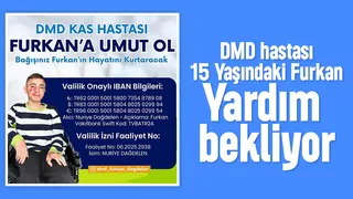 Kas hastası Furkan yardım bekliyor