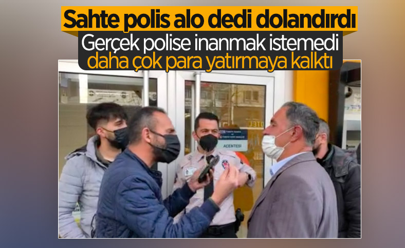 Kastamonu'da dolandırmaya çalışılan adamı polis kurtardı