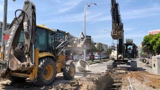 Katlı Pazar bölgesi altyapı çalışmalarında son etaba gelindi