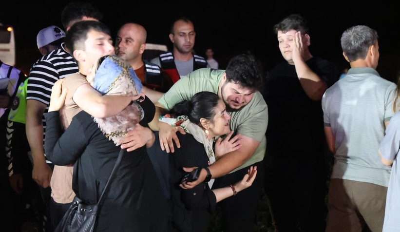 Katliam gibi kazada gözyaşları sel oldu