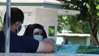 Katliam gibi kazada ölen anneye son görev