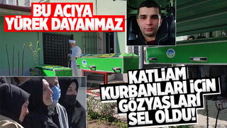Katliam kurbanlarına acı veda
