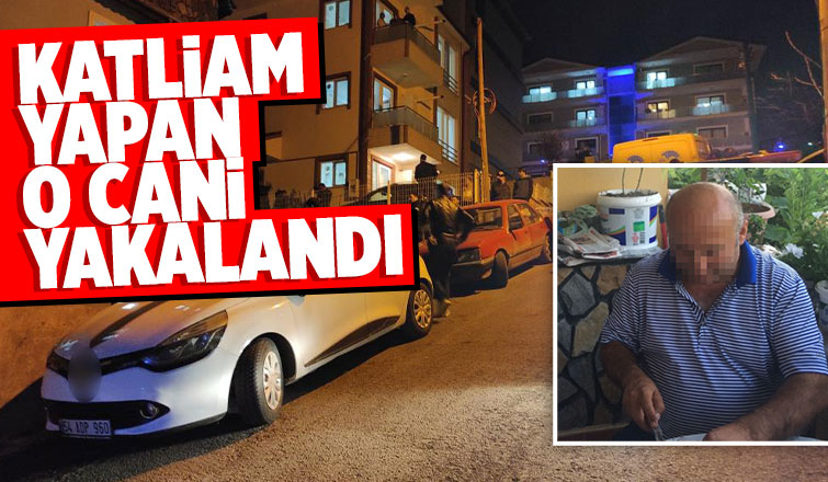 Katliam yapan cani yakalandı