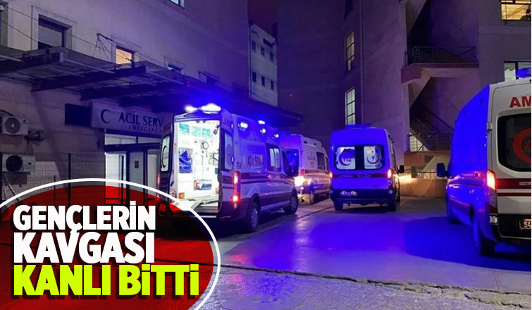 Kavgada 17 yaşındaki genç bıçaklandı