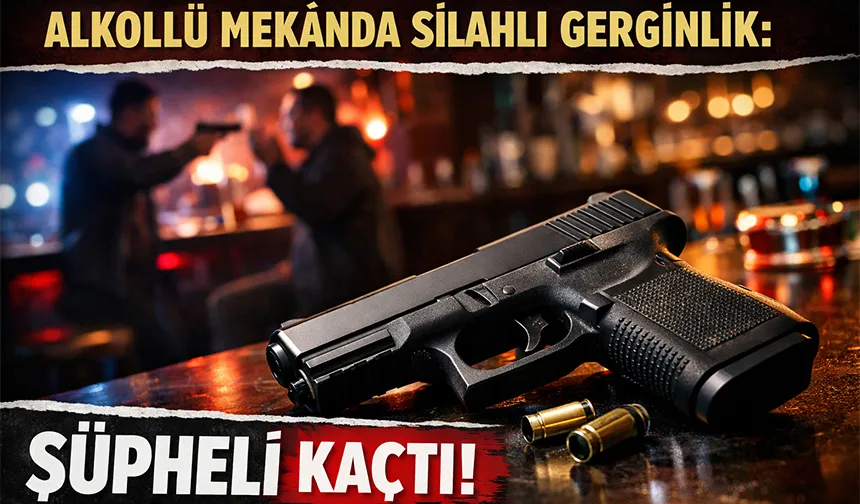 Kavgada ateş açıp kaçtı