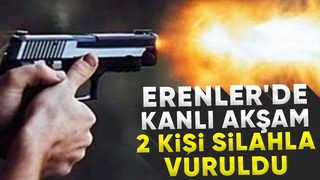 Kavgada silah ateşlendi 2 kişi vuruldu