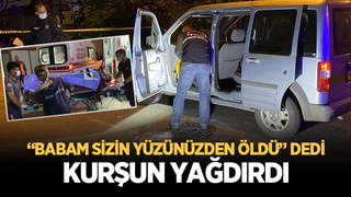 Babam sizin yüzünüzden öldü dedi, fırın sahibine kurşun yağdırdı