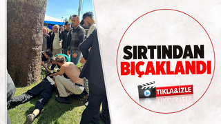 Kavgada sırtından bıçaklandı