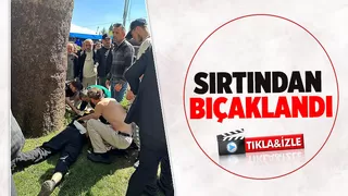 Kavgada sırtından bıçaklandı