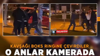 Kavşak boks ringine döndü