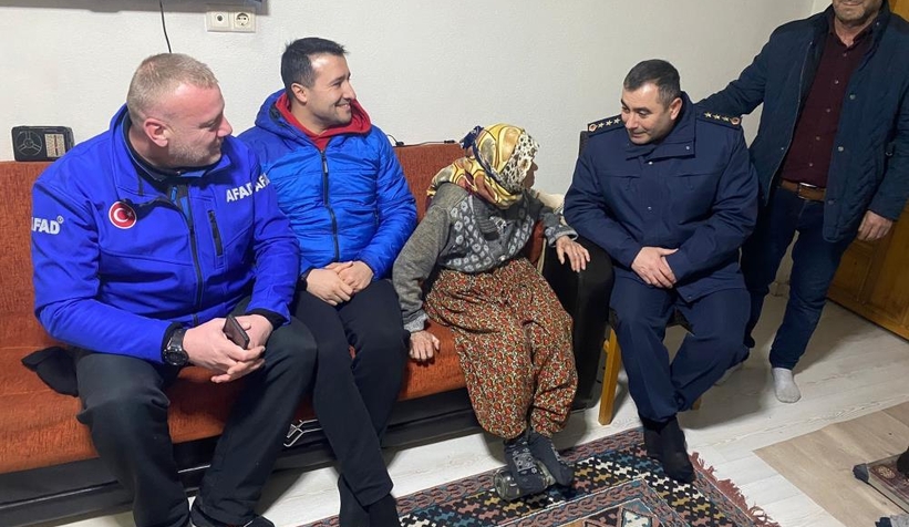 Kaybolan yaşlı kadın bulundu