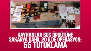Kayhanlar suç örgütü operasyonu Sakarya'ya uzandı