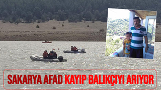 Kayıp balıkçıyı arama çalışması sürüyor