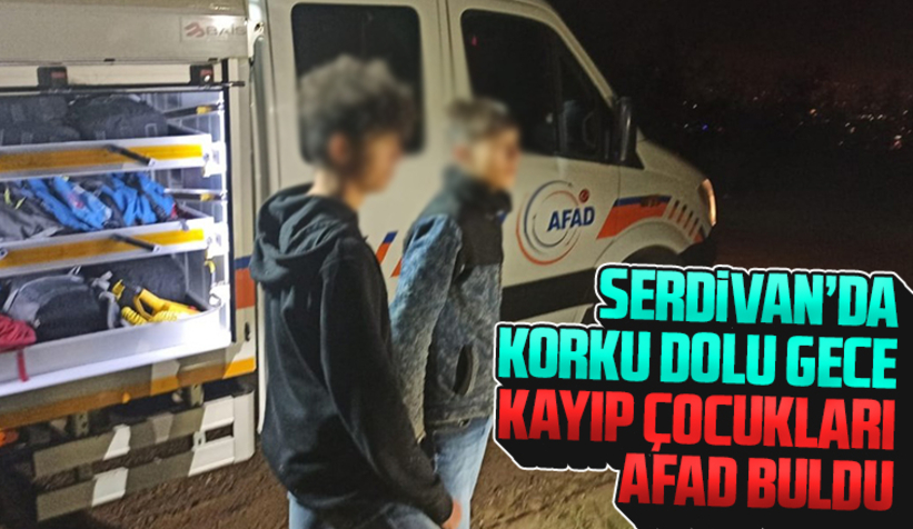Kayıp çocuklar herkesi korkuttu