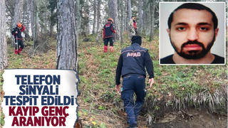 Kayıp genci 50 kişilik ekip arıyor