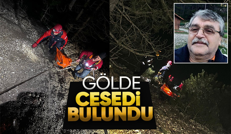 Kayıp kişinin gölde cesedi bulundu
