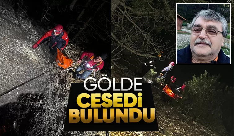 Kayıp kişinin gölde cesedi bulundu