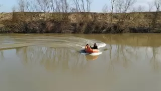 Kayıp kişiyi arama çalışmaları Sakarya Nehri'nde sürüyor