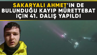Kayıp mürettebat için 41 dalış gerçekleştirildi