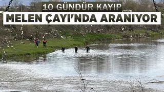 Kayıp şahıs Melen Çayı'nda aranıyor