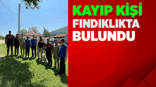 Kayıp şahsı komando ve AFAD ekipleri buldu