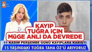 Kayıp Tuğra'nın ailesi Müge Anlı'dan yardım istedi