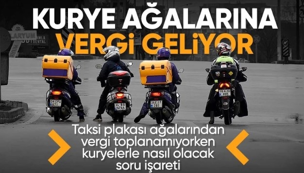 Kayıt dışı çalışan moto kuryelerden vergi alınacak