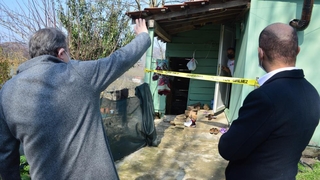 Kaymakamdan karantinadakilere ziyaret