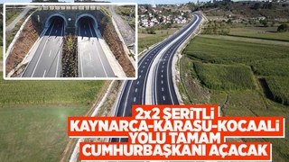 Kaynarca - Karasu – Kocaali yolunu Cumhurbaşkanı açacak