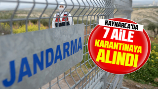 Kaynarca'da 7 aile karantinaya alındı