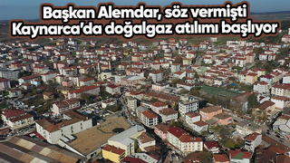 Kaynarca'da doğalgaz atılımı başlıyor