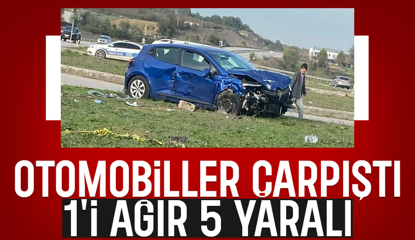 Kaynarca-Karasu yolunda kaza: 5 yaralı