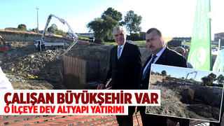 Kaynarca'ya 40 kilometre kanalizasyon hattı