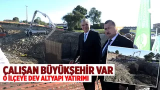 Kaynarca'ya 40 kilometre kanalizasyon hattı