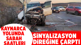 Kaynarca yolunda kaza: 1 yaralı