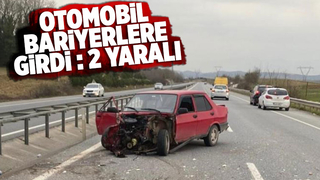 Kaynarca yolunda kaza: 2 yaralı