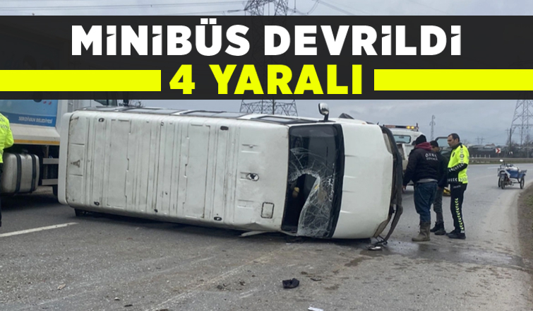 kaynarca yolunda kaza: 4 yaralı