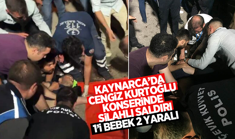 Kaynarca’da Cengiz Kurtoğlu konserinde silahlı kavga: 2 yaralı