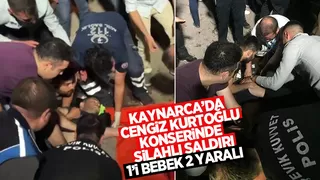 Kaynarca’da Cengiz Kurtoğlu konserinde silahlı kavga: 2 yaralı