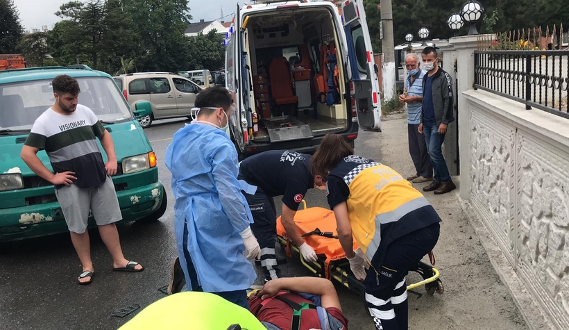 Kaza anı görüntülendi