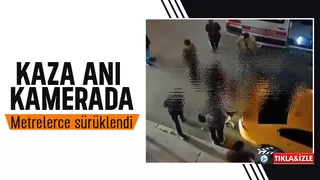 Kaza anı kamerada