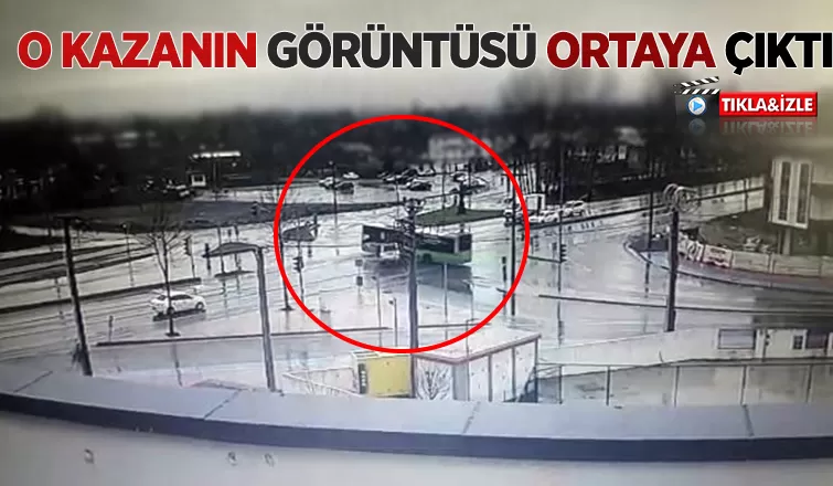 Kaza anı kamerada