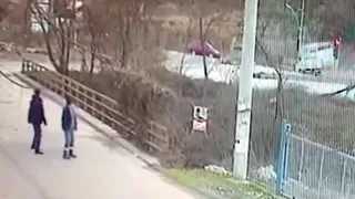 Kaza anı kamerada