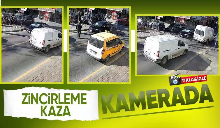 Kaza anı kamerada